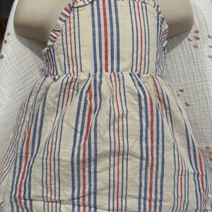 Cat & Jack red cream and blue set